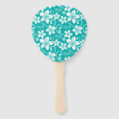BLUE HAWAII (AQUAMARIN) FÄCHER (Rückseite)