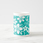 BLUE HAWAII (AQUAMARIN) KNOCHENCHINA TASSE (Vorderseite)