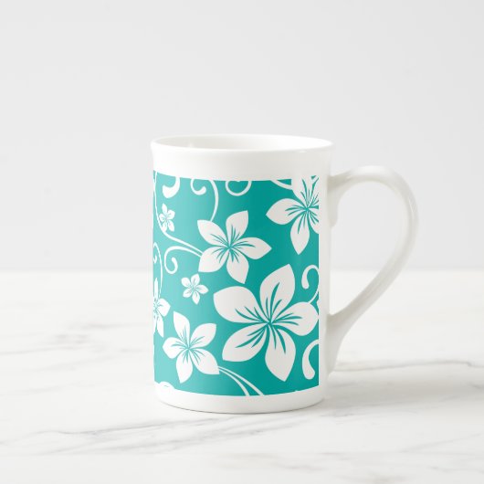 BLUE HAWAII (AQUAMARIN) KNOCHENCHINA TASSE (Rechts)