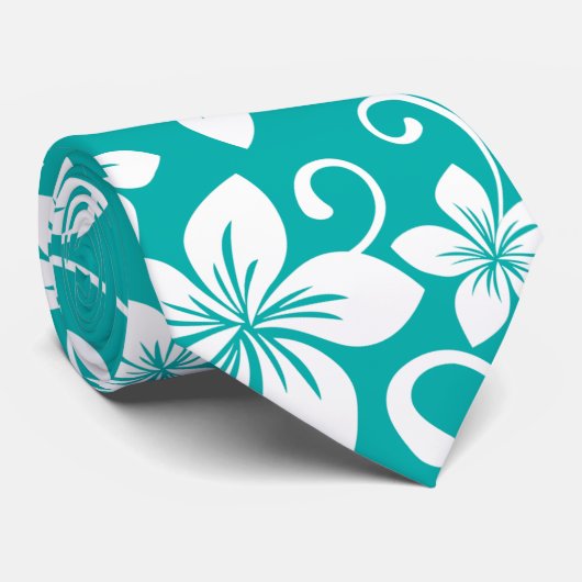 BLUE HAWAII (AQUAMARIN) KRAWATTE (Gerollt)