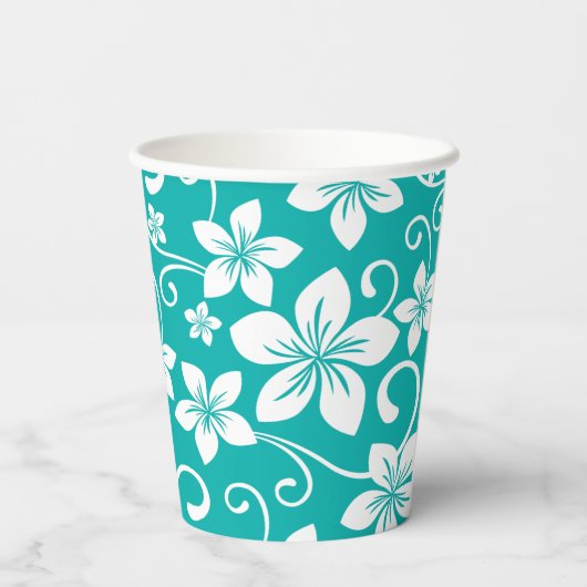 BLUE HAWAII (AQUAMARIN) PAPPBECHER (Rückseite)