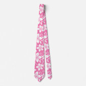 BLUE HAWAII (BUBBLEGUM PINK) KRAWATTE (Vorderseite)