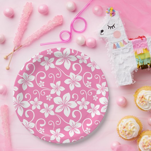 BLUE HAWAII (BUBBLEGUM PINK) PAPPTELLER (Party)