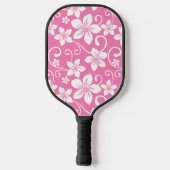 BLUE HAWAII (BUBBLEGUM PINK) PICKLEBALL PADDLE (Rückseite)