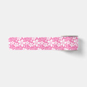 BLUE HAWAII (BUBBLEGUM PINK) SATINBAND (Vorderseite)