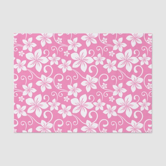 BLUE HAWAII (BUBBLEGUM PINK) SEIDENPAPIER (Vorderseite)