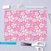 BLUE HAWAII (BUBBLEGUM PINK) SEIDENPAPIER (Handwerk)
