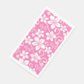 BLUE HAWAII (BUBBLEGUM PINK) SERVIETTE (Ecke)