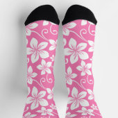 BLUE HAWAII (BUBBLEGUM PINK) SOCKEN (Oben)