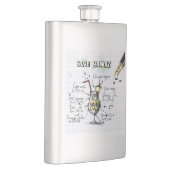 Blue Hawaii Flachmann (Rechts)