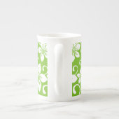 BLUE HAWAII (LIMON) KNOCHENCHINA TASSE (Rückseite)