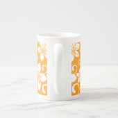 BLUE HAWAII (MANDARINE) KNOCHENCHINA TASSE (Rückseite)