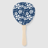 BLUE HAWAII (NAVY BLUE) FÄCHER (Rückseite)