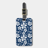 BLUE HAWAII (NAVY BLUE) GEPÄCKANHÄNGER (Vorderseite vertikal)