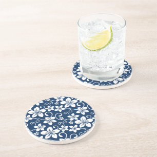 BLUE HAWAII (NAVY BLUE) GETRÄNKEUNTERSETZER