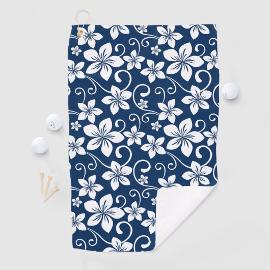 BLUE HAWAII (NAVY BLUE) GOLFHANDTUCH (Insitu)