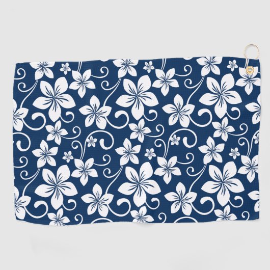 BLUE HAWAII (NAVY BLUE) GOLFHANDTUCH (Horizontal)