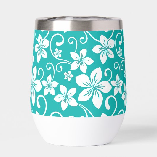 BLUE HAWAII PATTER IN AQUAMARIN (Rückseite)