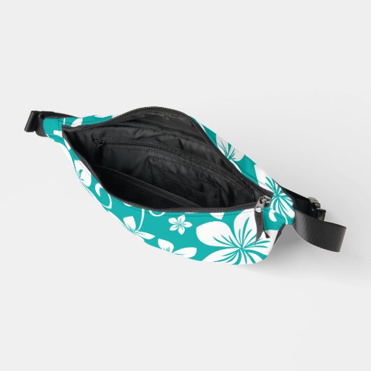 BLUE HAWAII PATTER IN AQUAMARIN BAUCHTASCHE (Offen)