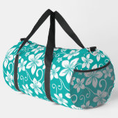 BLUE HAWAII PATTER IN AQUAMARIN DUFFLE BAG (Rechte Ecke)