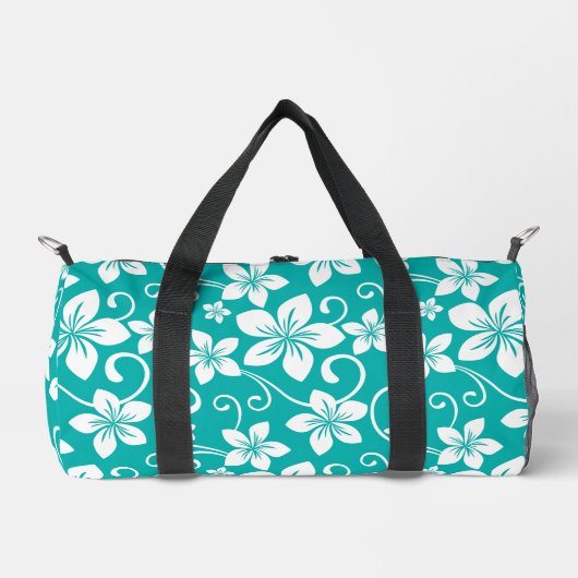 BLUE HAWAII PATTER IN AQUAMARIN DUFFLE BAG (Vorderseite)