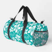 BLUE HAWAII PATTER IN AQUAMARIN DUFFLE BAG (Rechte Ecke)