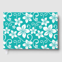 BLUE HAWAII PATTER IN AQUAMARIN