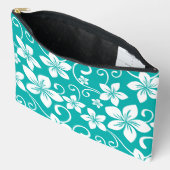 BLUE HAWAII PATTER IN AQUAMARIN ZUBEHÖRTASCHE (Offen)