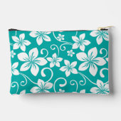 BLUE HAWAII PATTER IN AQUAMARIN ZUBEHÖRTASCHE (Rückseite)