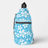 BLUE HAWAII PATTER IN BLAU CROSSBODY BAG (Vorderseite)