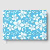BLUE HAWAII PATTER IN BLAU GÄSTEBUCH (Vorderseite)