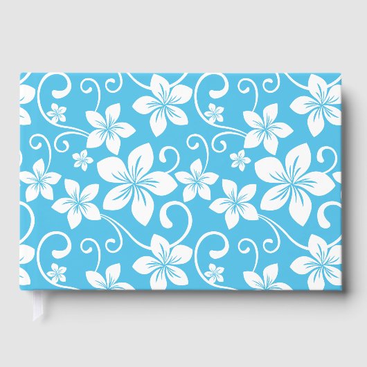 BLUE HAWAII PATTER IN BLAU GÄSTEBUCH (Vorderseite)