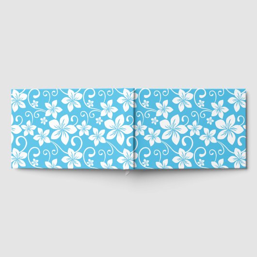 BLUE HAWAII PATTER IN BLAU GÄSTEBUCH (Voll)