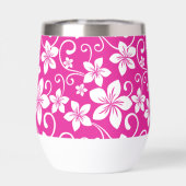 BLUE HAWAII PATTER IN HOT PINK (Rückseite)