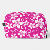 BLUE HAWAII PATTER IN HOT PINK WASCHBEUTEL (Vorderseite)