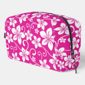 BLUE HAWAII PATTER IN HOT PINK WASCHBEUTEL (Rechte Ecke)