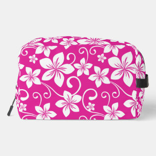 BLUE HAWAII PATTER IN HOT PINK WASCHBEUTEL