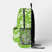 BLUE HAWAII PATTER IN LIMON BEDRUCKTER RUCKSACK (Rechts)