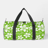 BLUE HAWAII PATTER IN LIMON DUFFLE BAG (Rückseite)