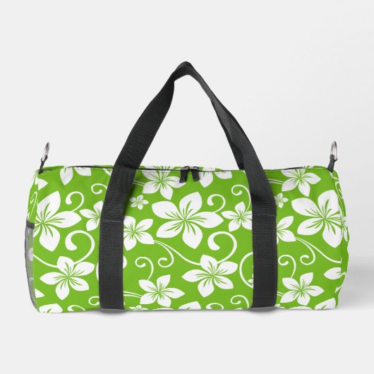 BLUE HAWAII PATTER IN LIMON DUFFLE BAG (Rückseite)