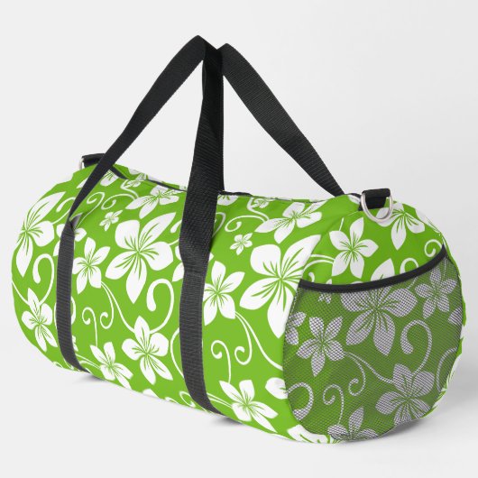 BLUE HAWAII PATTER IN LIMON DUFFLE BAG (Rechte Ecke)