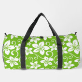 BLUE HAWAII PATTER IN LIMON DUFFLE BAG (Rückseite)