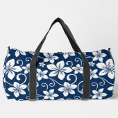 BLUE HAWAII PATTER IN NAVY BLUE DUFFLE BAG (Vorderseite)