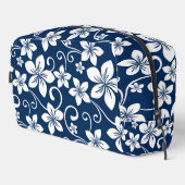 BLUE HAWAII PATTER IN NAVY BLUE WASCHBEUTEL (Rechte Ecke)