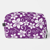 BLUE HAWAII PATTER IN PLUM WASCHBEUTEL (Vorderseite)