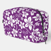 BLUE HAWAII PATTER IN PLUM WASCHBEUTEL (Rechte Ecke)