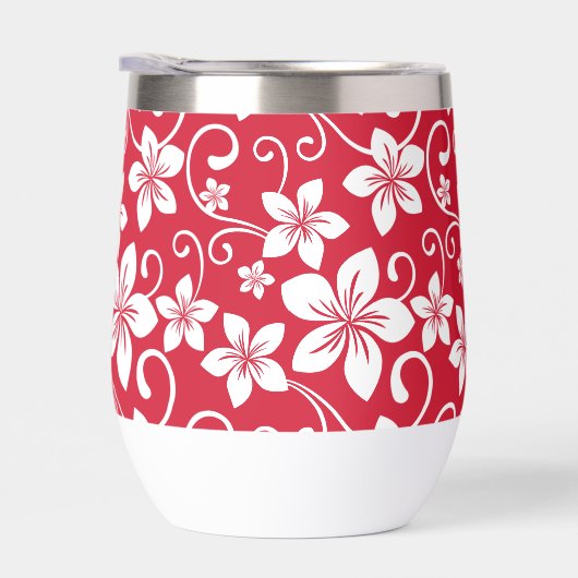 BLUE HAWAII PATTER IN ROT (Rechts)