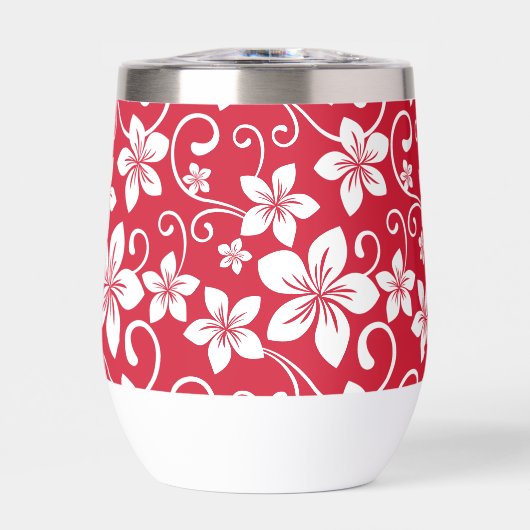 BLUE HAWAII PATTER IN ROT (Vorderseite)