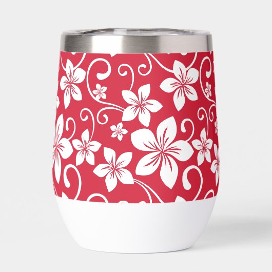 BLUE HAWAII PATTER IN ROT (Rückseite)