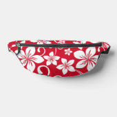 BLUE HAWAII PATTER IN ROT BAUCHTASCHE (Ablage )